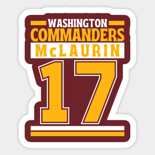 Washington Commanders McLaurin 17 Edition 1 Sticker